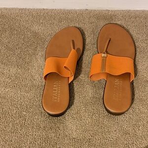 Italian Shoemakers Orange Sandals